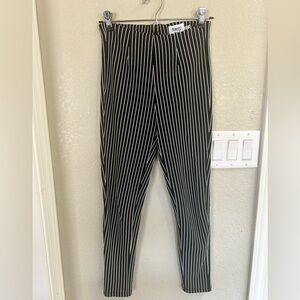 Princess Polly striped stretchy straight leg pant